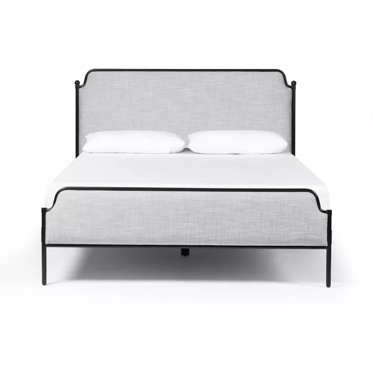 Zara Upholstered Bed Hockney Cloud Be Bold Furniture