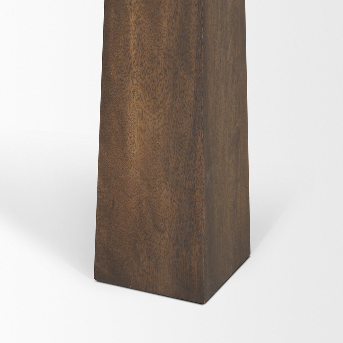 Wolcott Rectangular Dark Brown Solid Wood Dining Table | BeBoldFurniture
