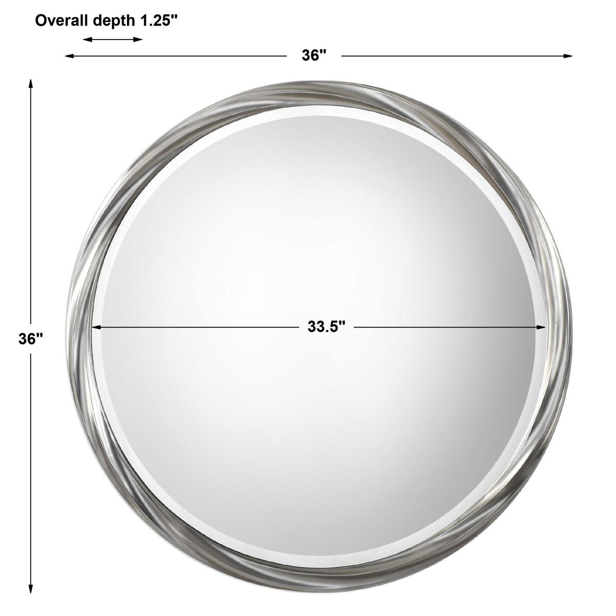 Orion Round Mirror | BeBoldFurniture