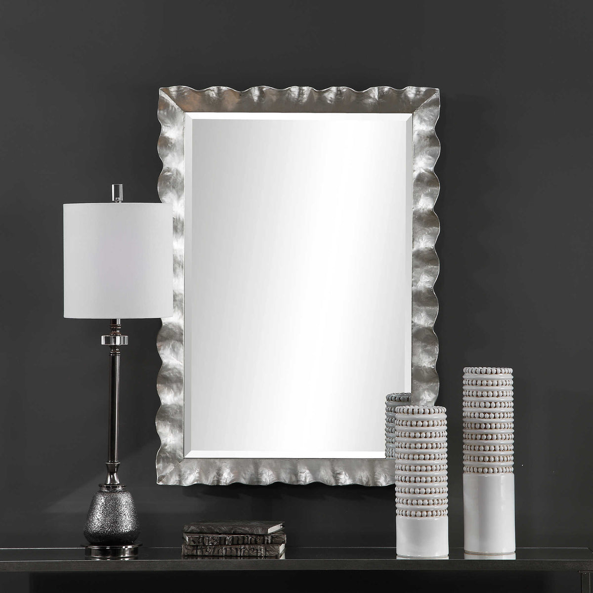 Haya Mirror Silver | BeBoldFurniture