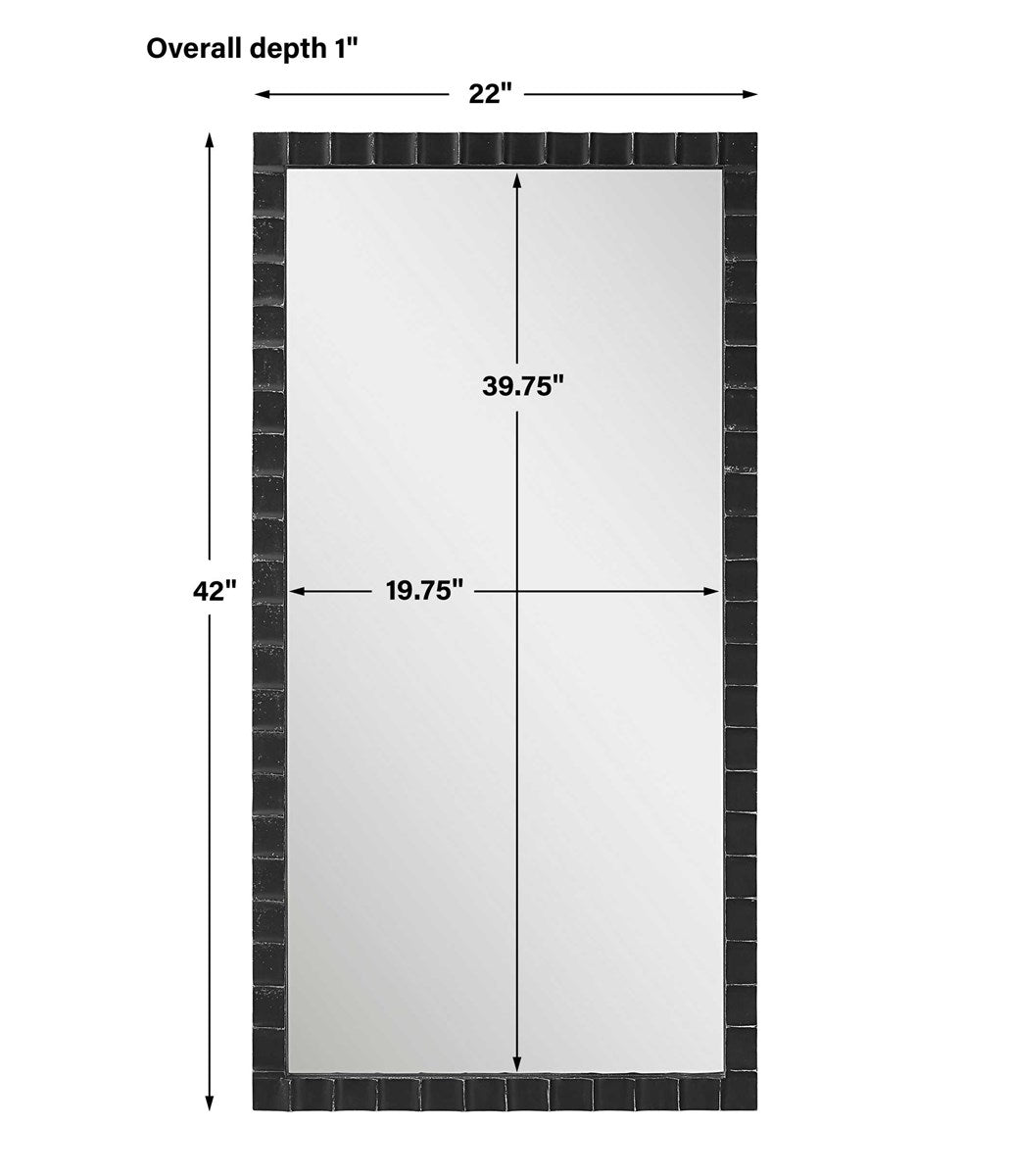 Dandridge Mirror Black | BeBoldFurniture