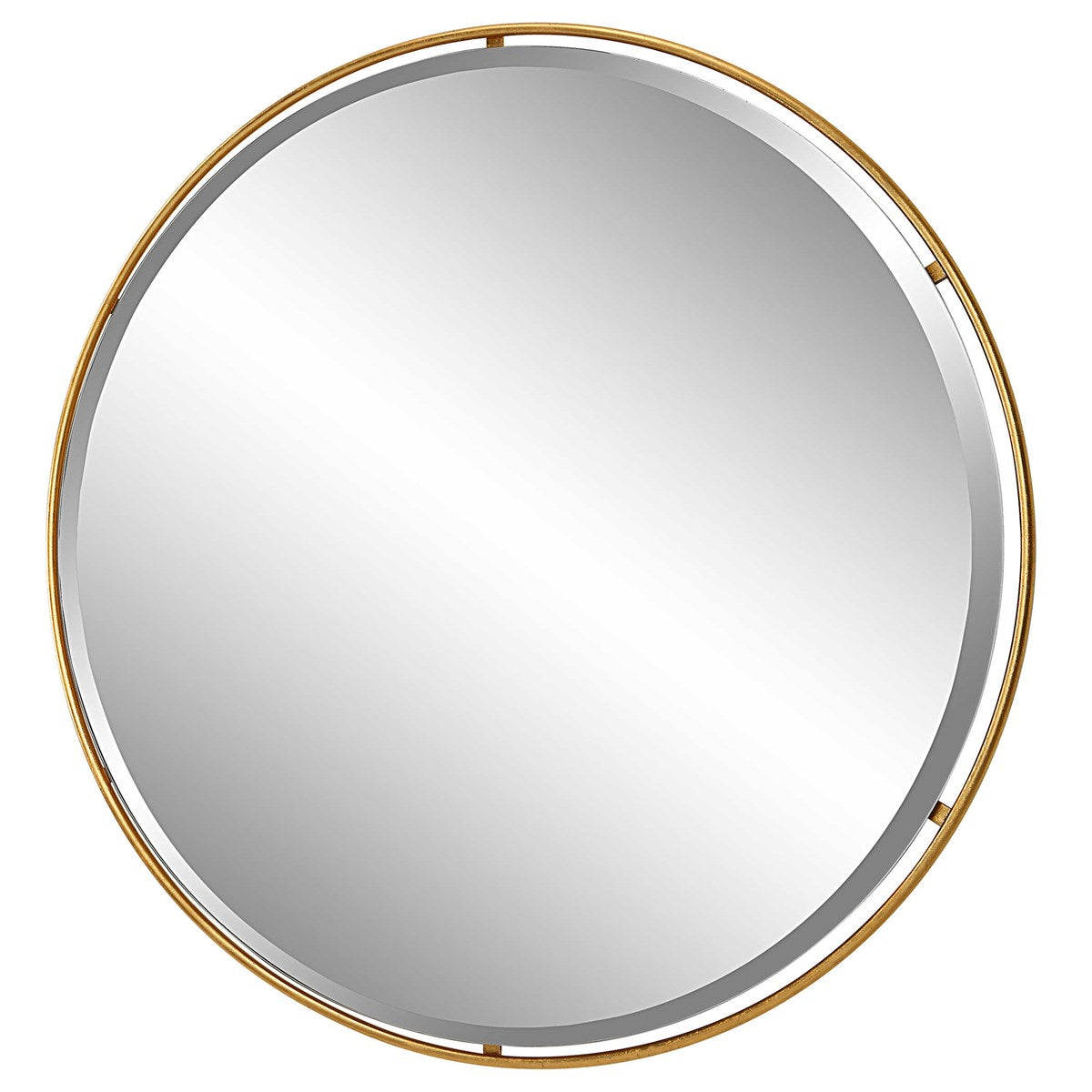 Canillo Round Mirror Gold | BeBoldFurniture