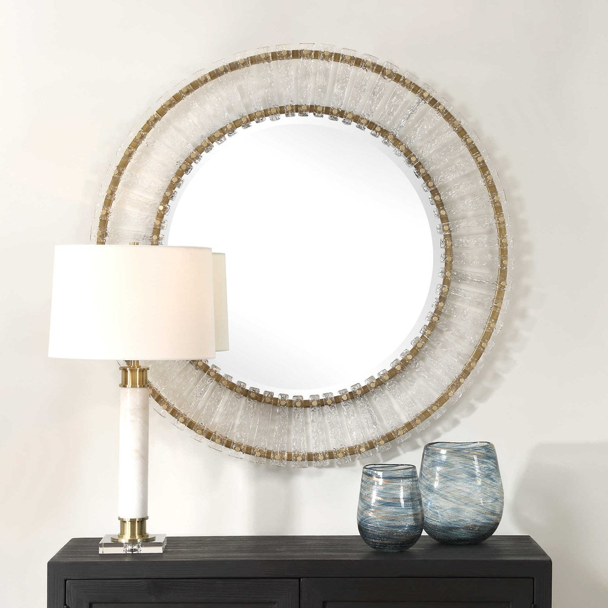 Denali Round Mirror | BeBoldFurniture