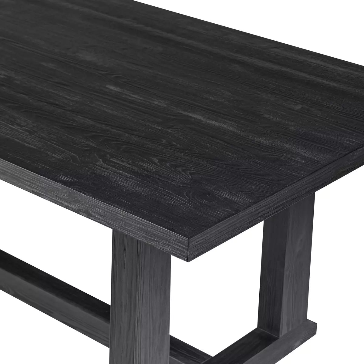 Otto Dining Table Black Pine 87"