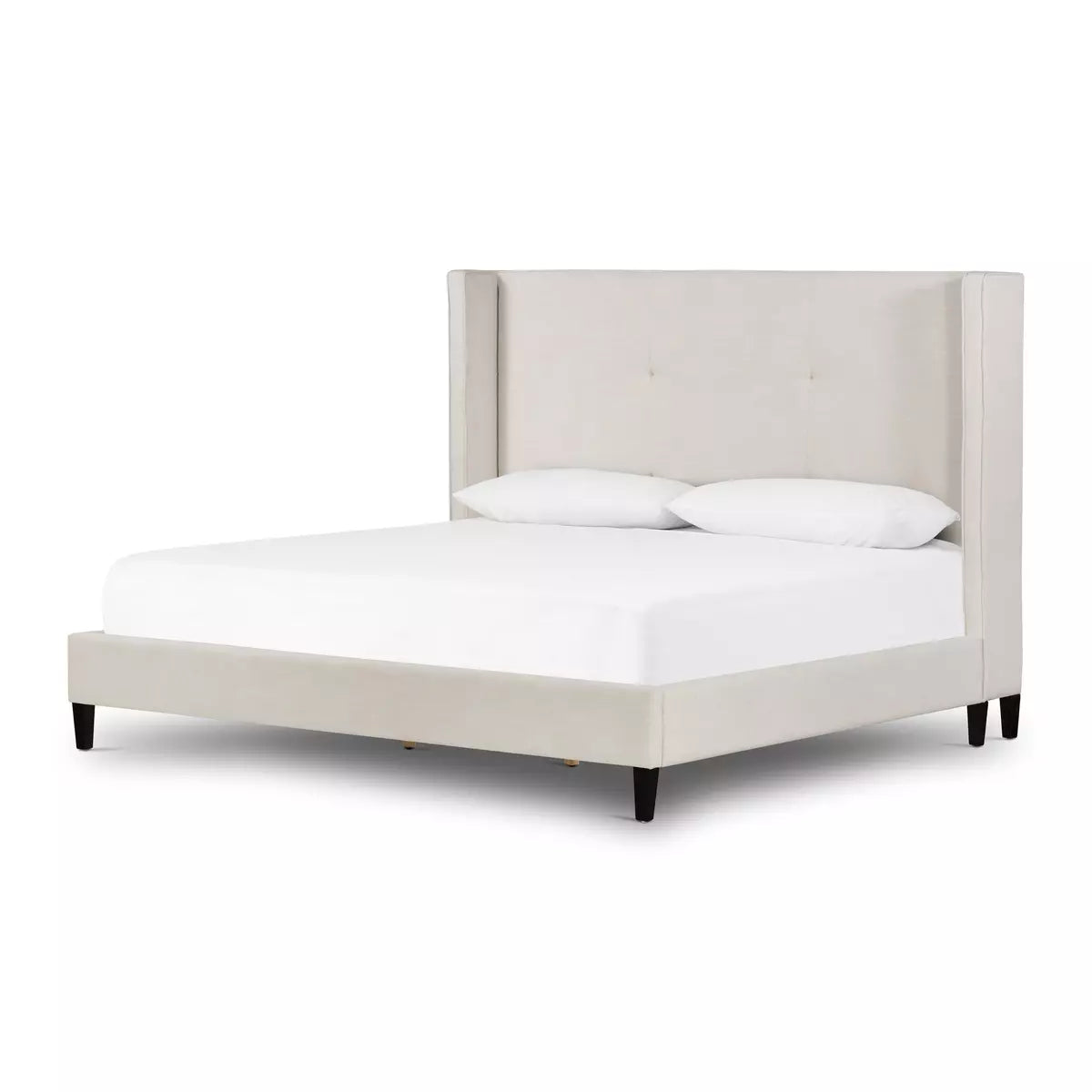 Madison Bed Cambric Ivory | BeBoldFurniture 