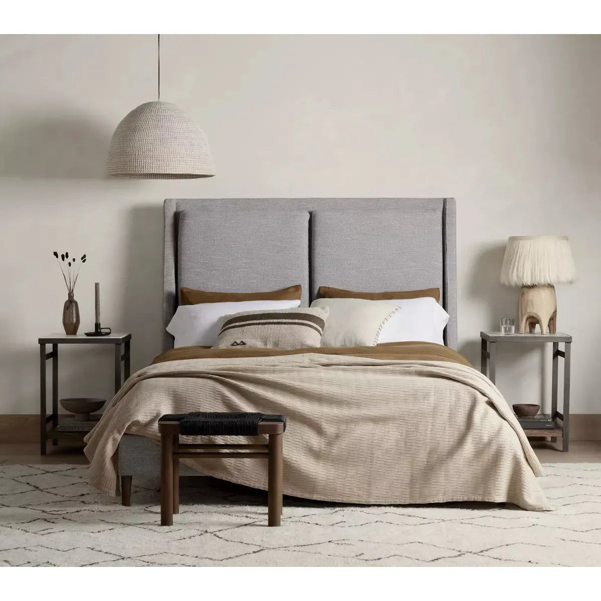 Potter Bed Manor Grey | BeBoldFurniture