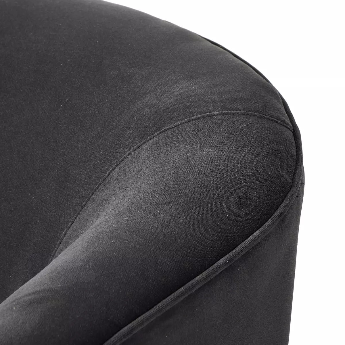 Mila Swivel Chair Henry Charcoal | BeBoldFurniture
