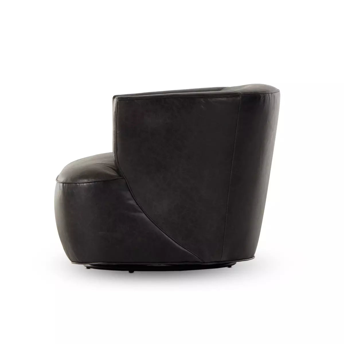 Mila Swivel Chair Arvada Black | BeBoldFurniture