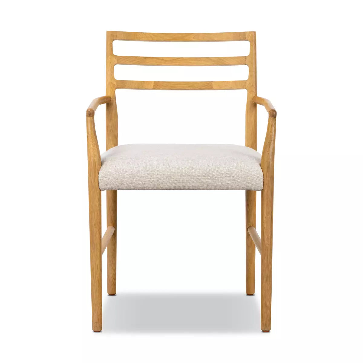 Glenmore Dining Arm Chair Light Oak | BeBoldFurniture