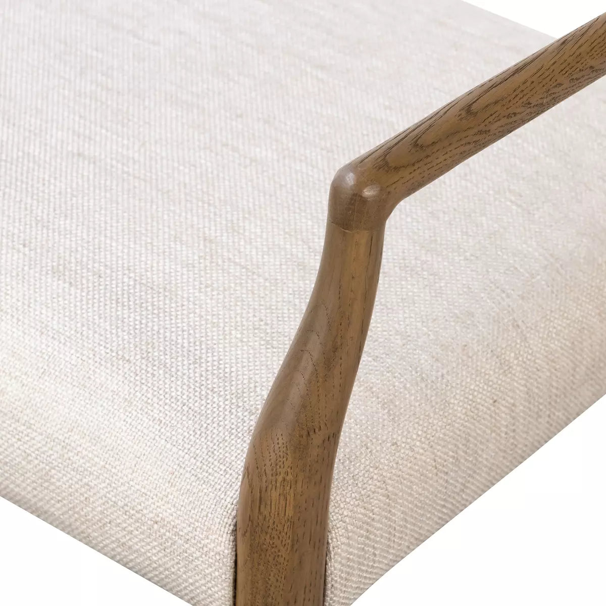 Glenmore Dining Arm Chair Smoked Oak | BeBoldFurniture