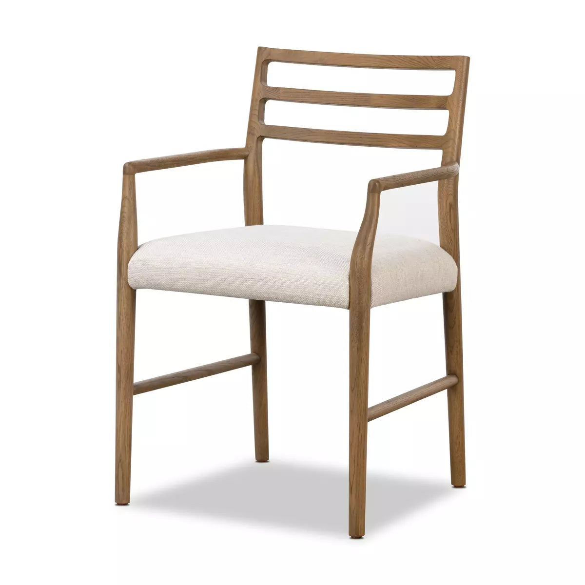 Glenmore Dining Arm Chair Smoked Oak | BeBoldFurniture