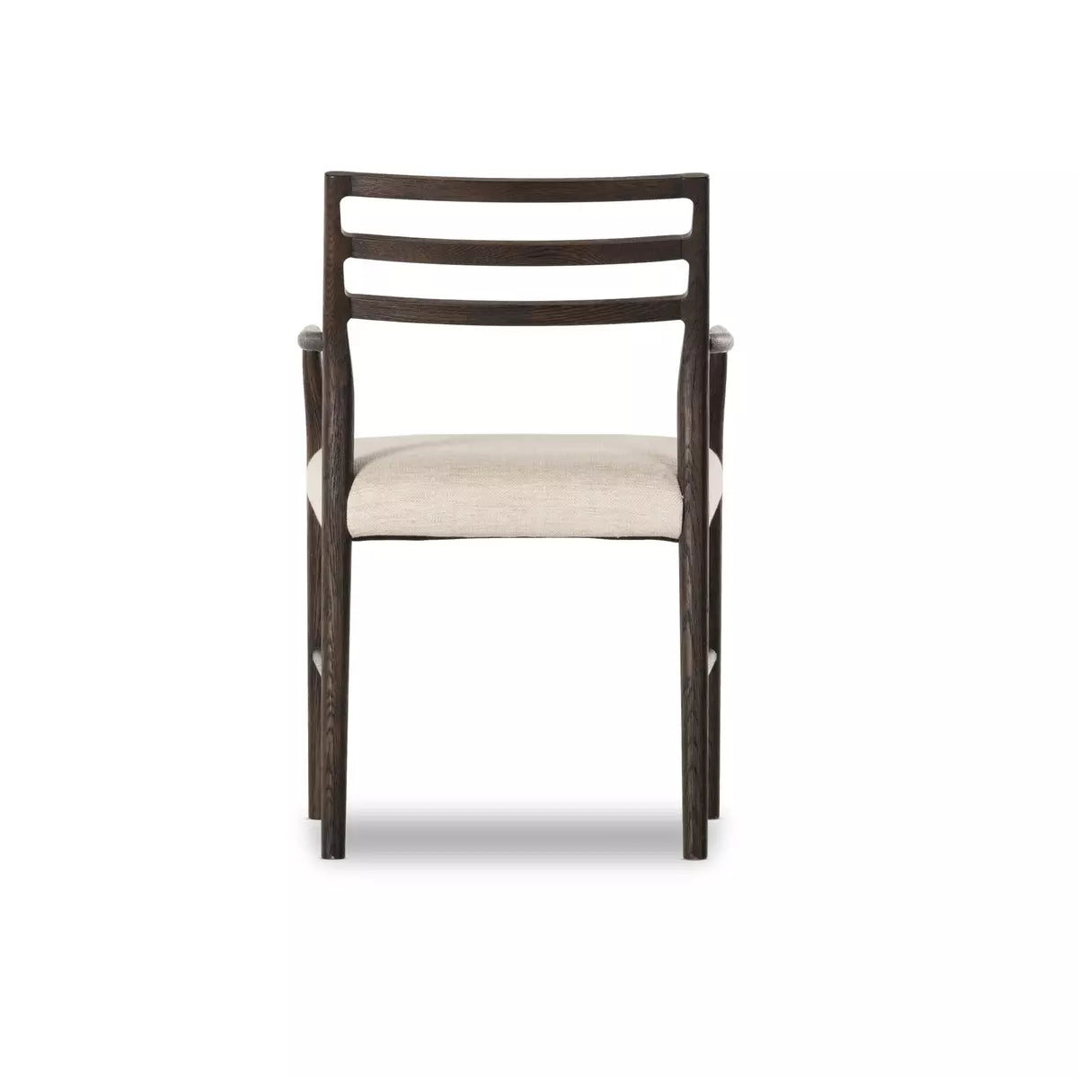 Glenmore Dining Arm Chair Light Carbon | BeBoldFurniture