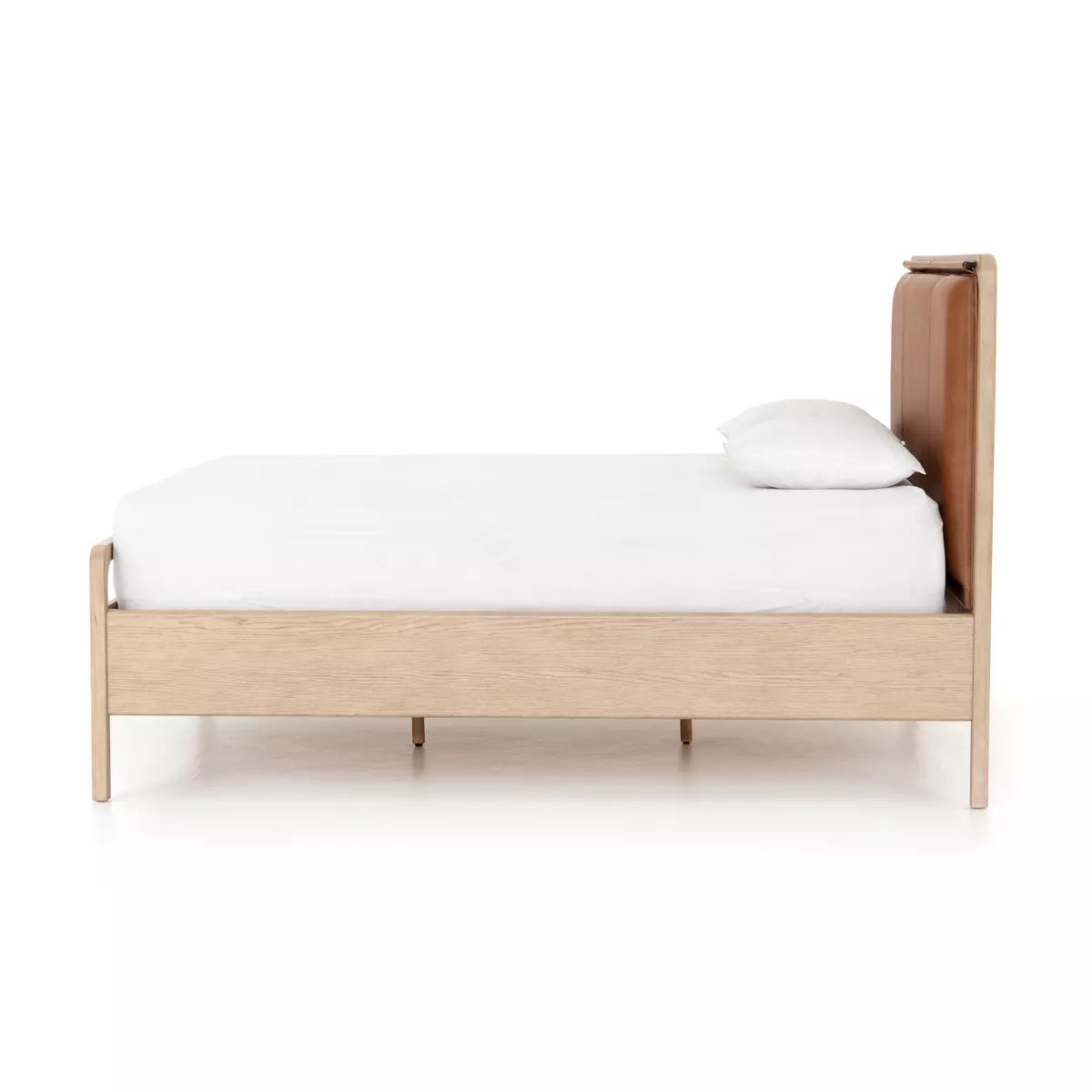 Rosedale Bed Yucca Oak Veneer W/ Chaps Sand | BeBoldFurniture