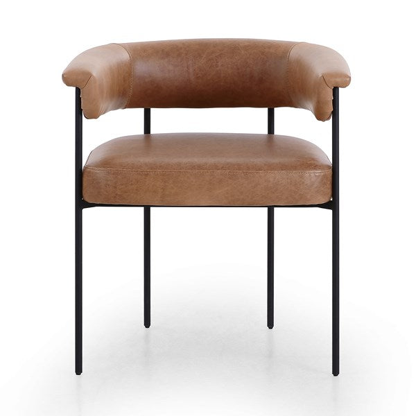Carrie Dining Chair Chaps Saddle | BeBoldFurniture