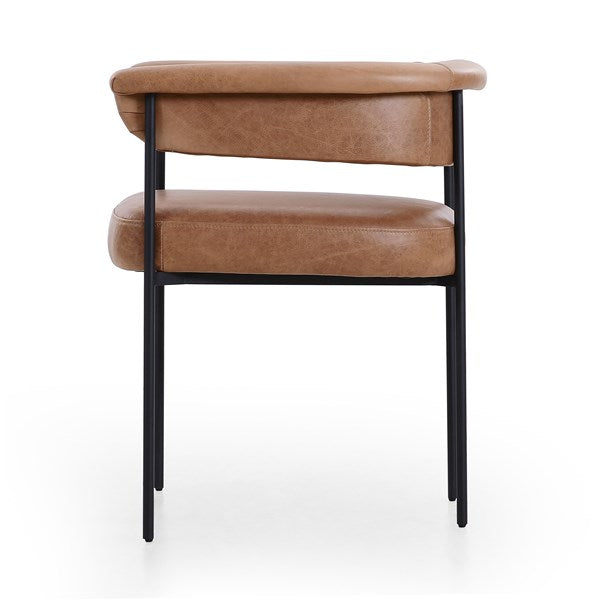 Carrie Dining Chair Chaps Saddle | BeBoldFurniture