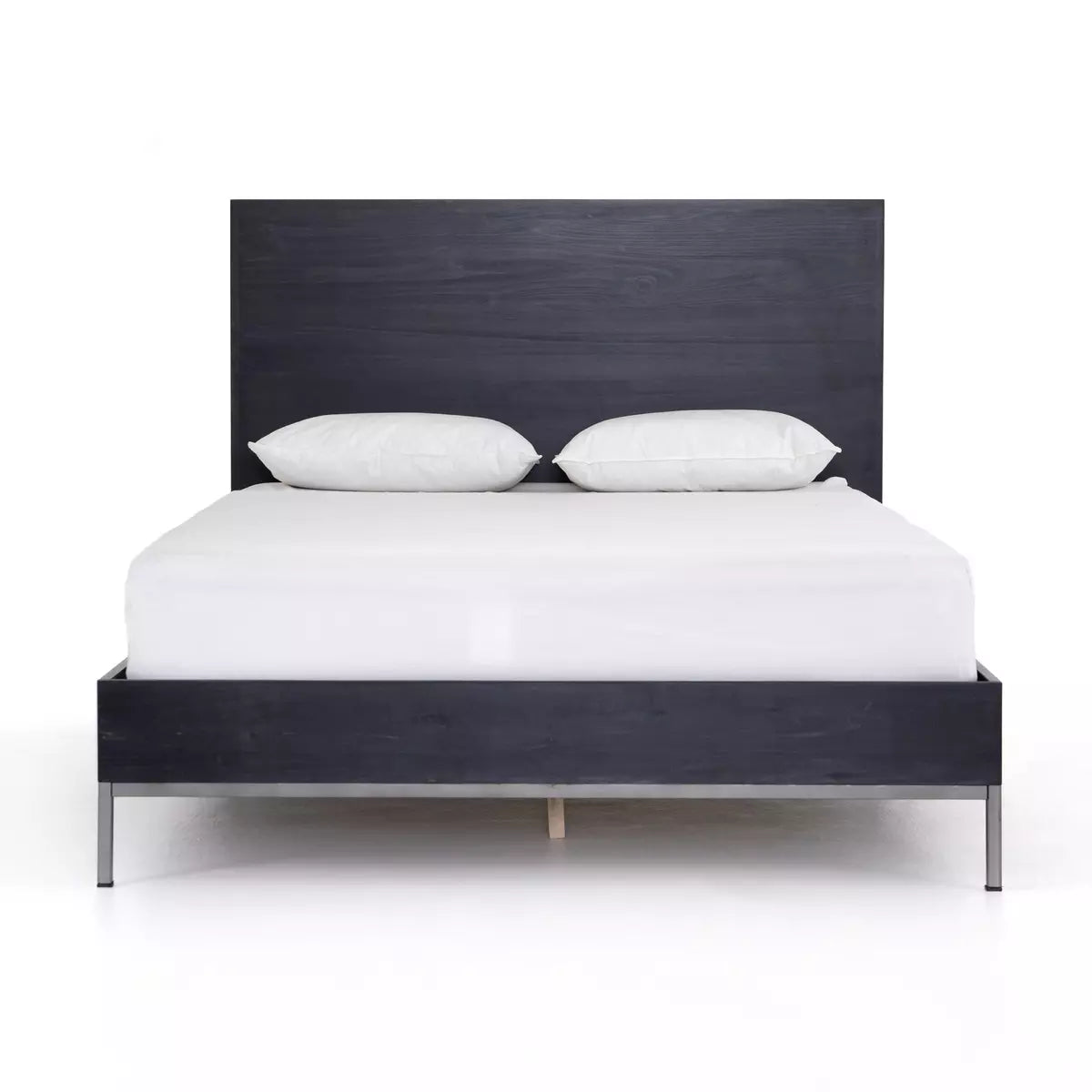 Trey Bed Black Wash Poplar | BeBoldFurniture