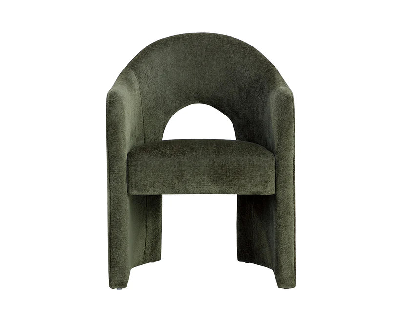 Anaya Dining Armchair Bergen Olive