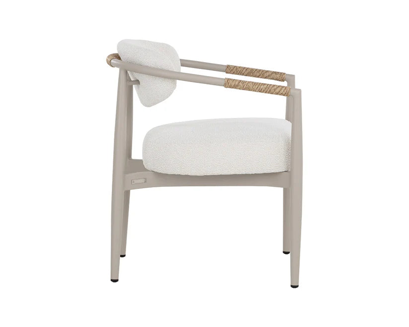 Marita Dining Armchair - Greige