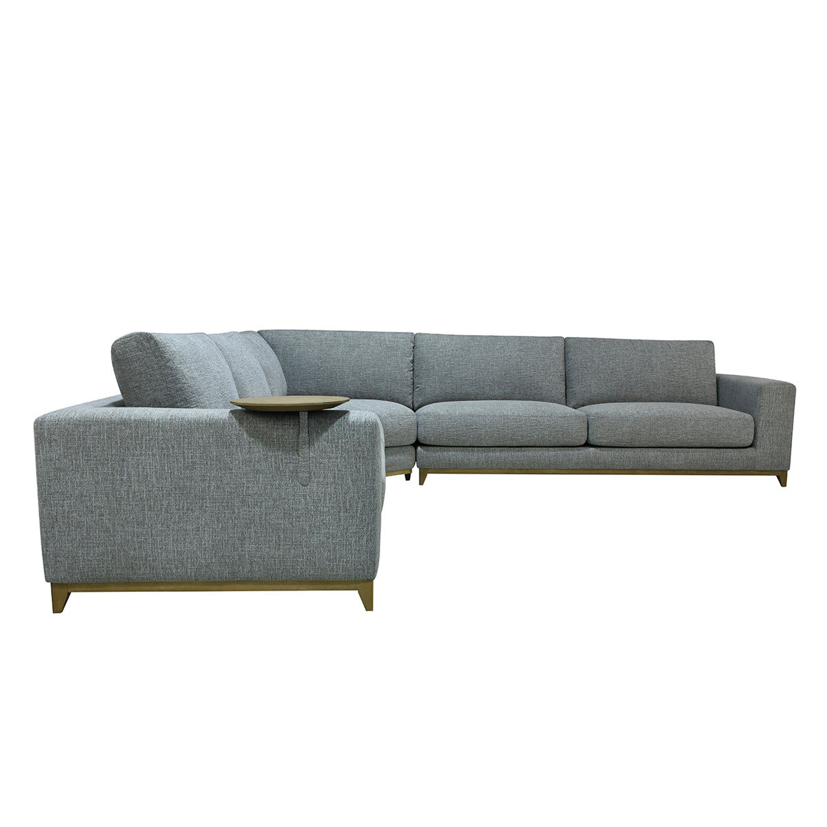 Donovan Sectional Gray | BeBoldFurniture