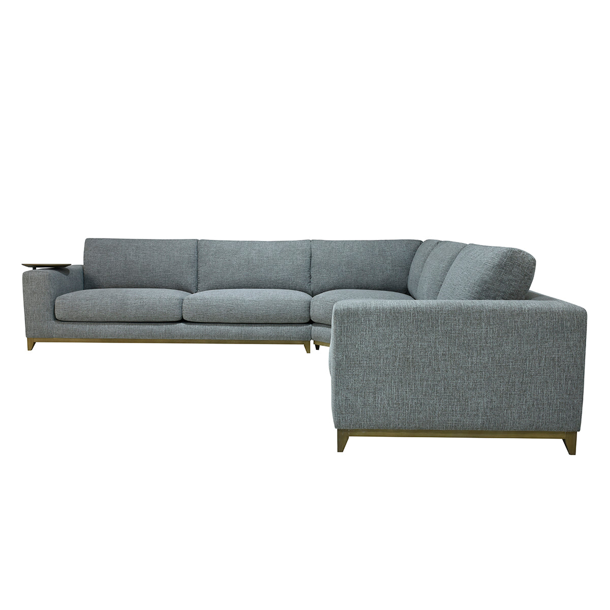 Donovan Sectional Gray | BeBoldFurniture