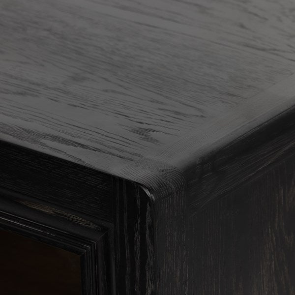 Normand Sideboard Distressed Black | BeBoldFurniture