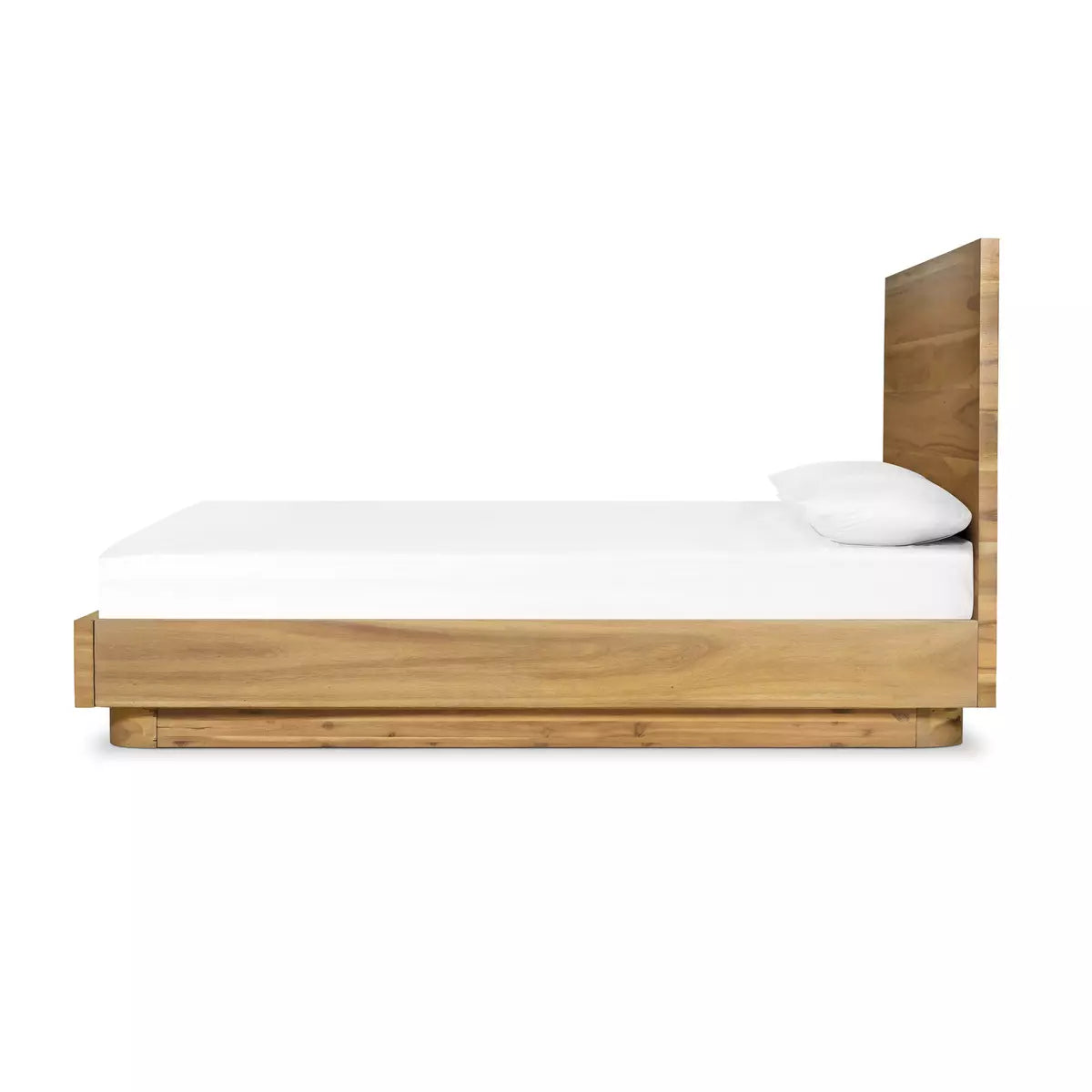 Mallory Bed Light Acacia Veneer | BeBoldFurniture