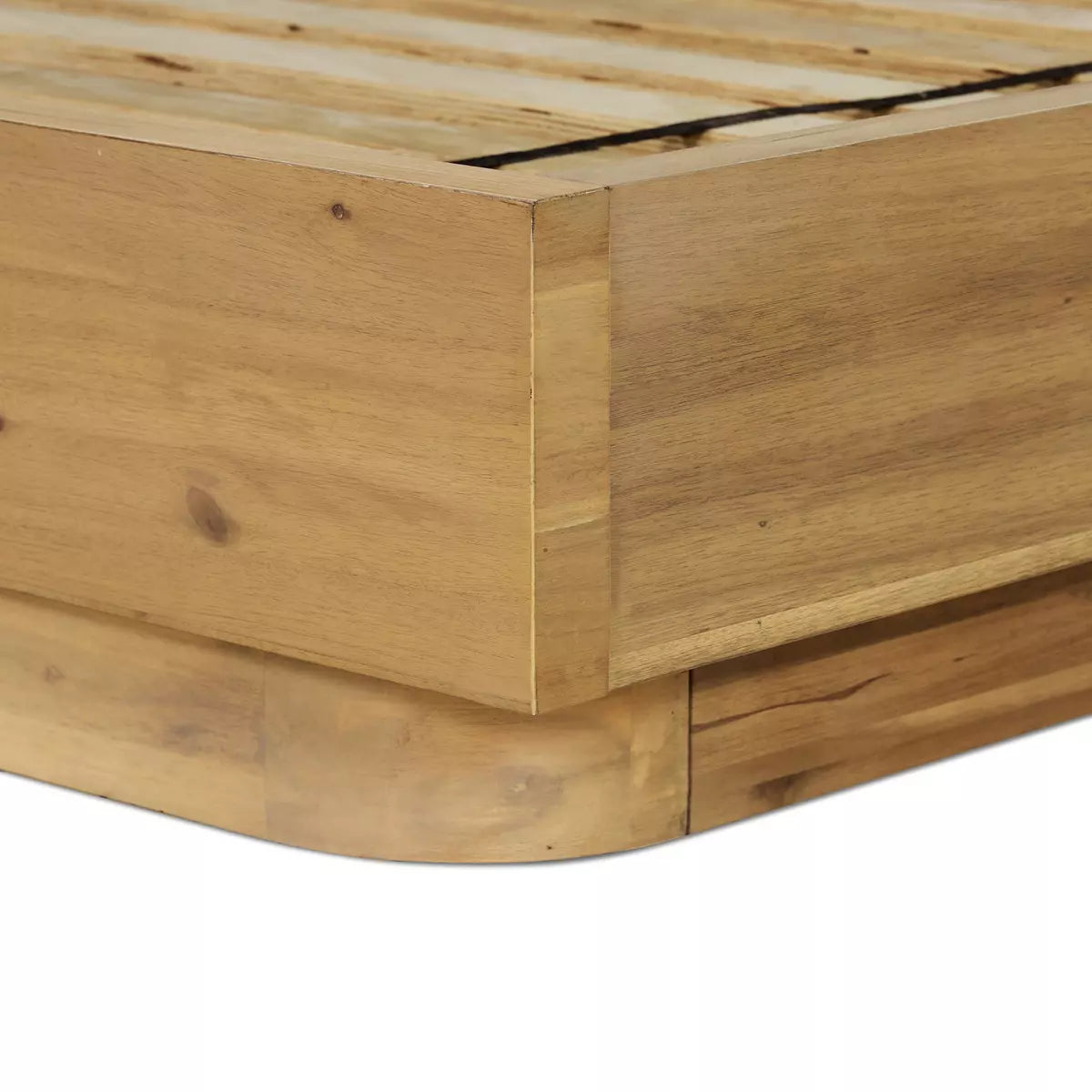 Mallory Bed Light Acacia Veneer | BeBoldFurniture