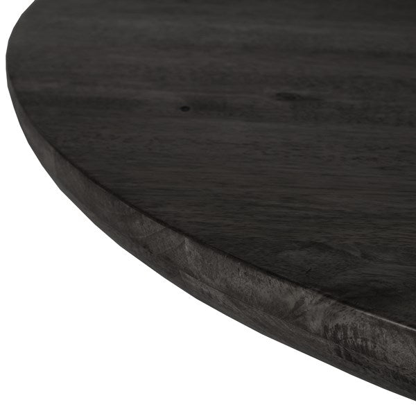 Bibianna Dining Table Worn Black Marble