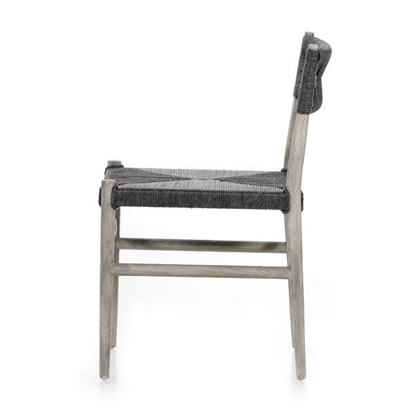 Lomas Outdoor Dining Chair Vintage Coal | BeBoldFurniture