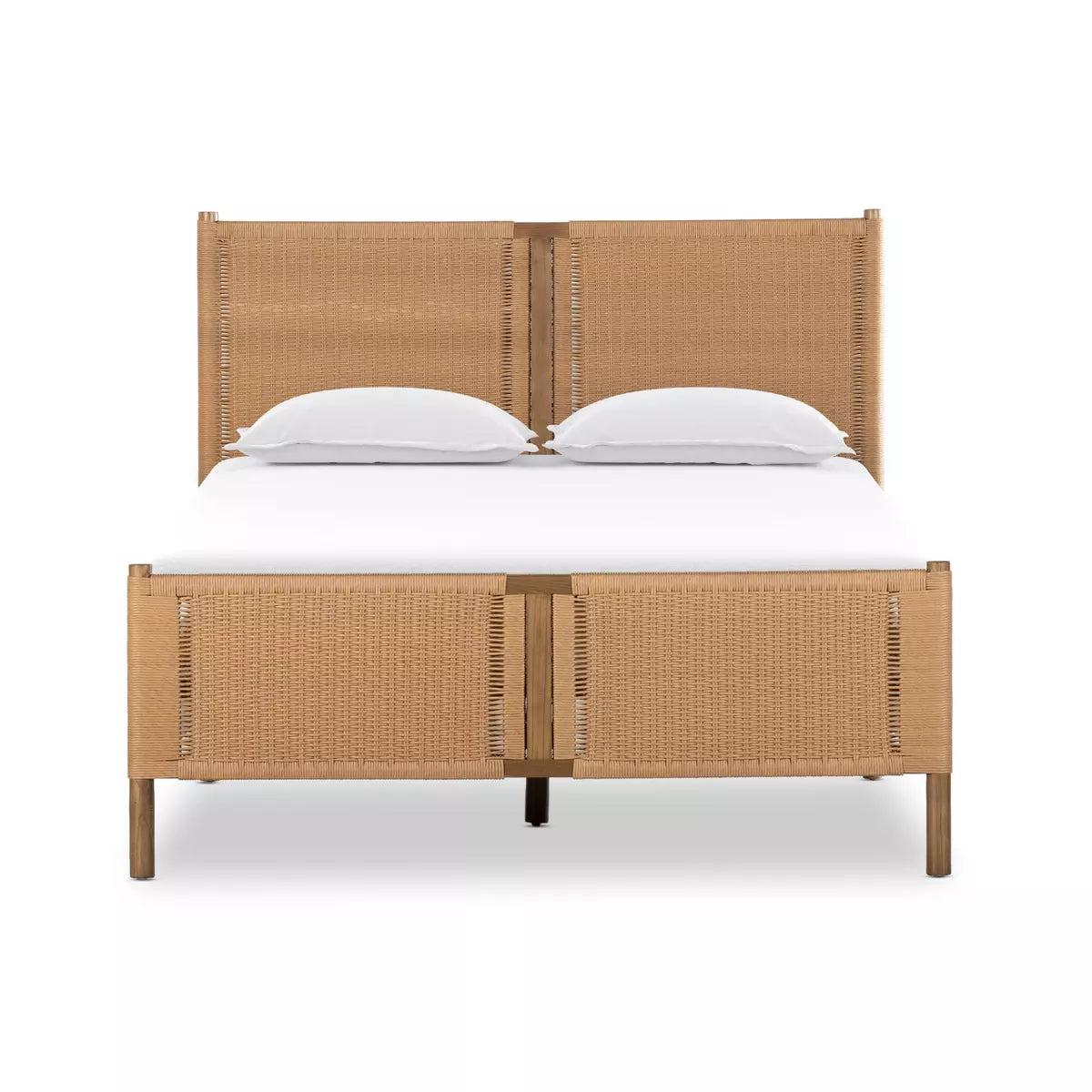 Liza Bed Vintage White | BeBoldFurniture