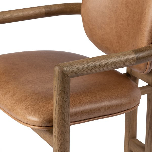 Madeira Dining Chair Chaps Saddle | BeBoldFurniture