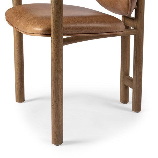 Madeira Dining Chair Chaps Saddle | BeBoldFurniture