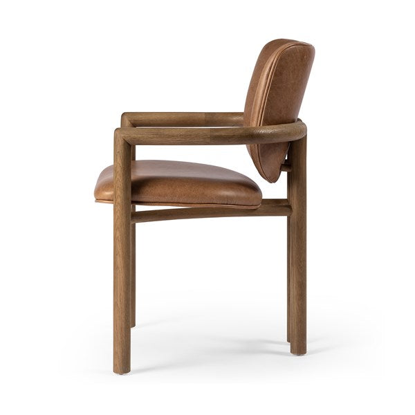 Madeira Dining Chair Chaps Saddle | BeBoldFurniture