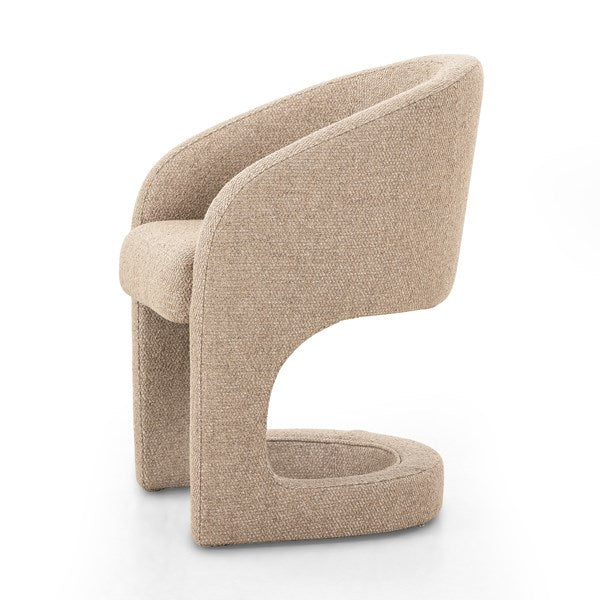 Reynold Dining Armchair-Heron Sand