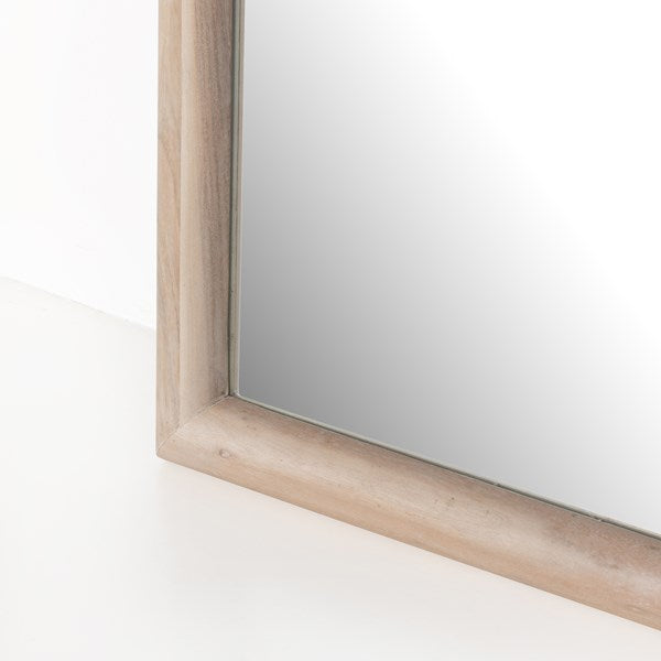 Gulliver Floor Mirror Whitewash Acacia | BeBoldFurniture