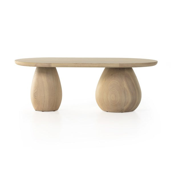 Merla Wood Coffee Table Light Naturl Ash | BeBoldFurniture