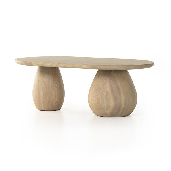 Merla Wood Coffee Table Light Naturl Ash | BeBoldFurniture