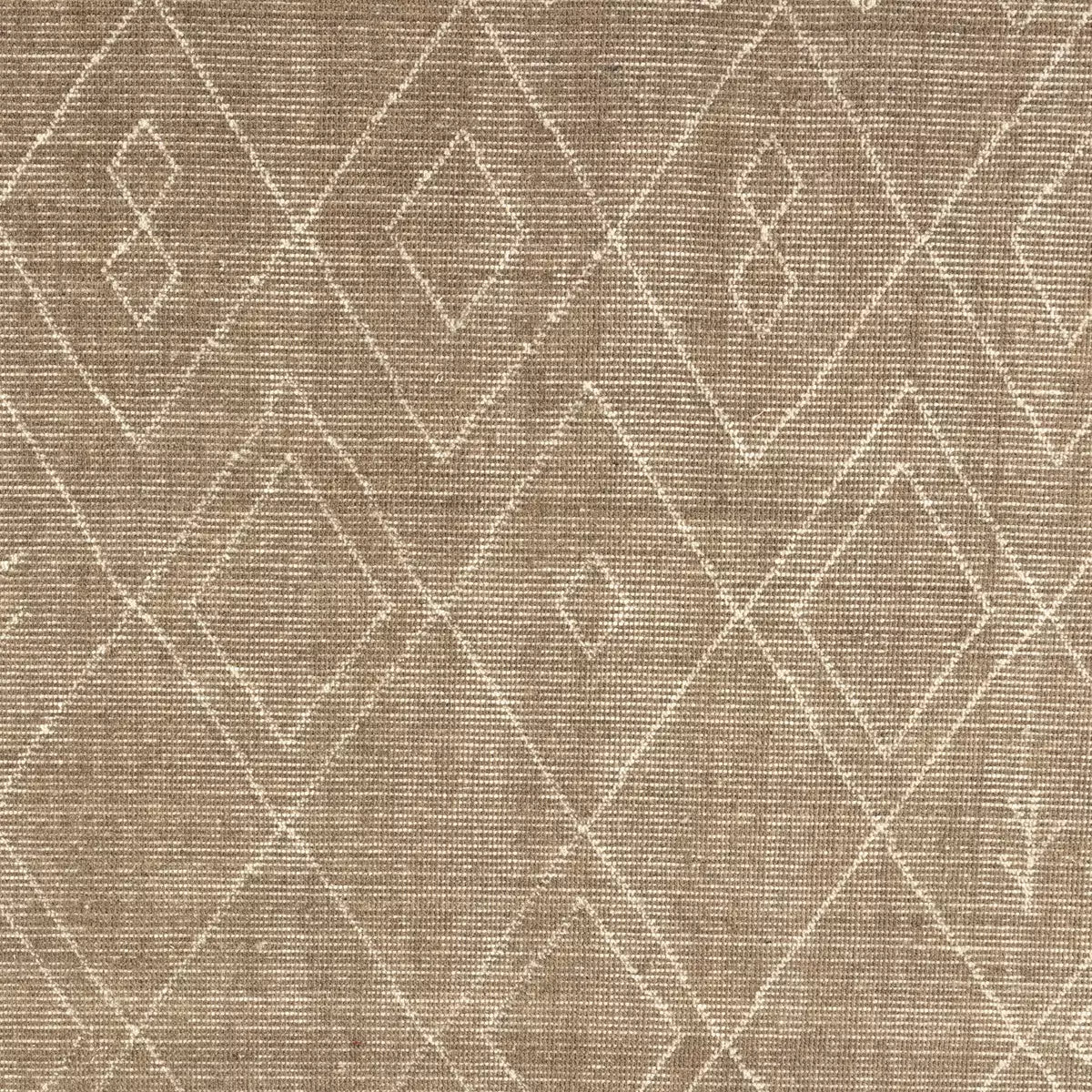 Nador Moroccan Hand Knotted Rug Taupe