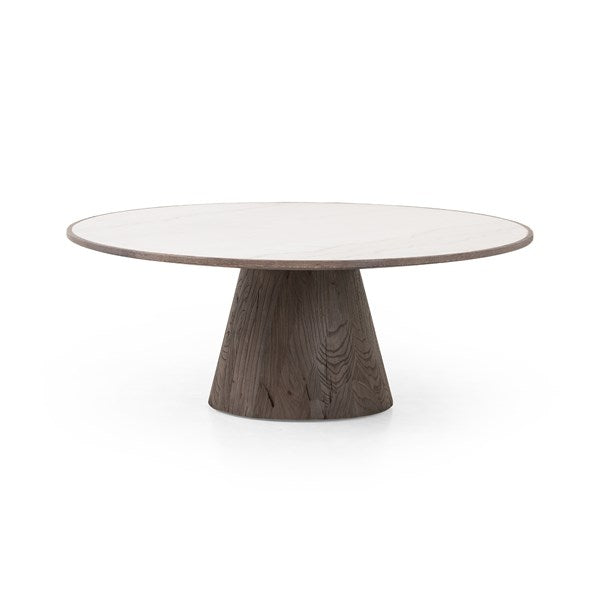 Skye Large Coffee Table White Marble | BeBoldFurniture
