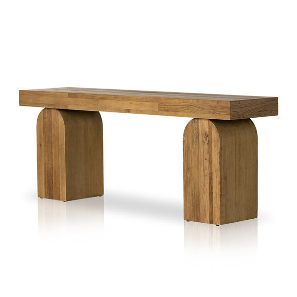 Keane Console Table Natural Elm | BeBoldFurniture