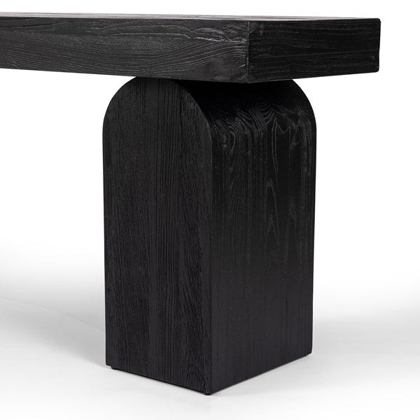 Keane Console Table Black Elm | BeBoldFurniture