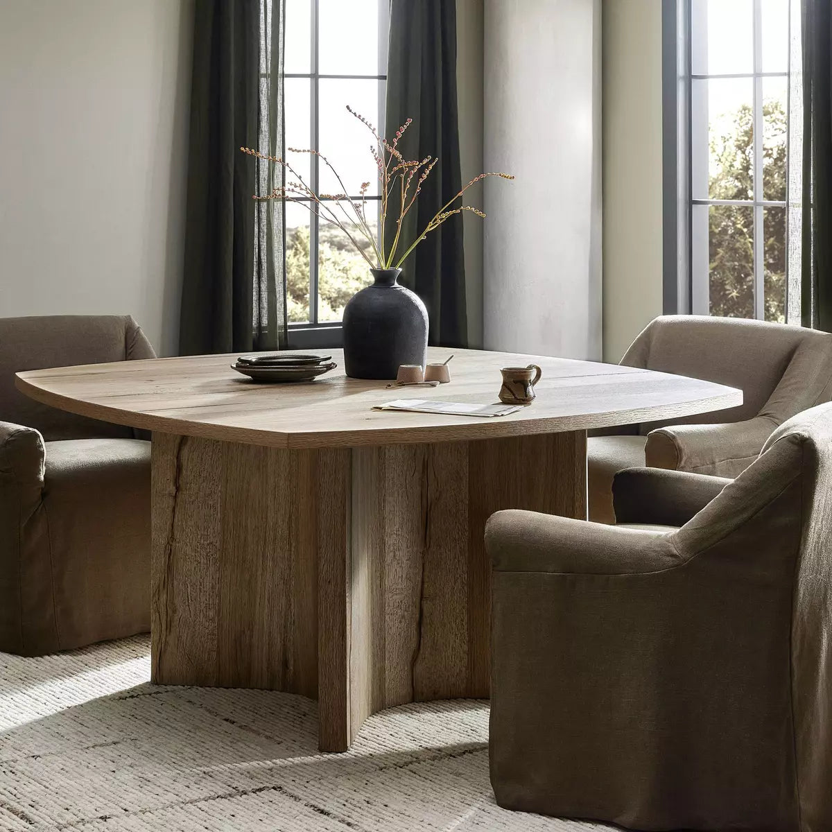 Brinton Square Dining Table | BeBoldFurniture