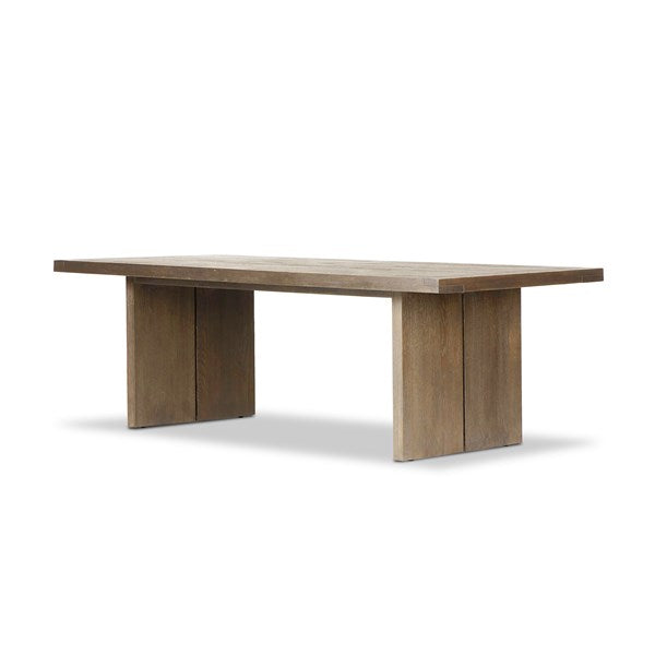 Warby Dining Table Worn Oak | BeBoldFurniture 