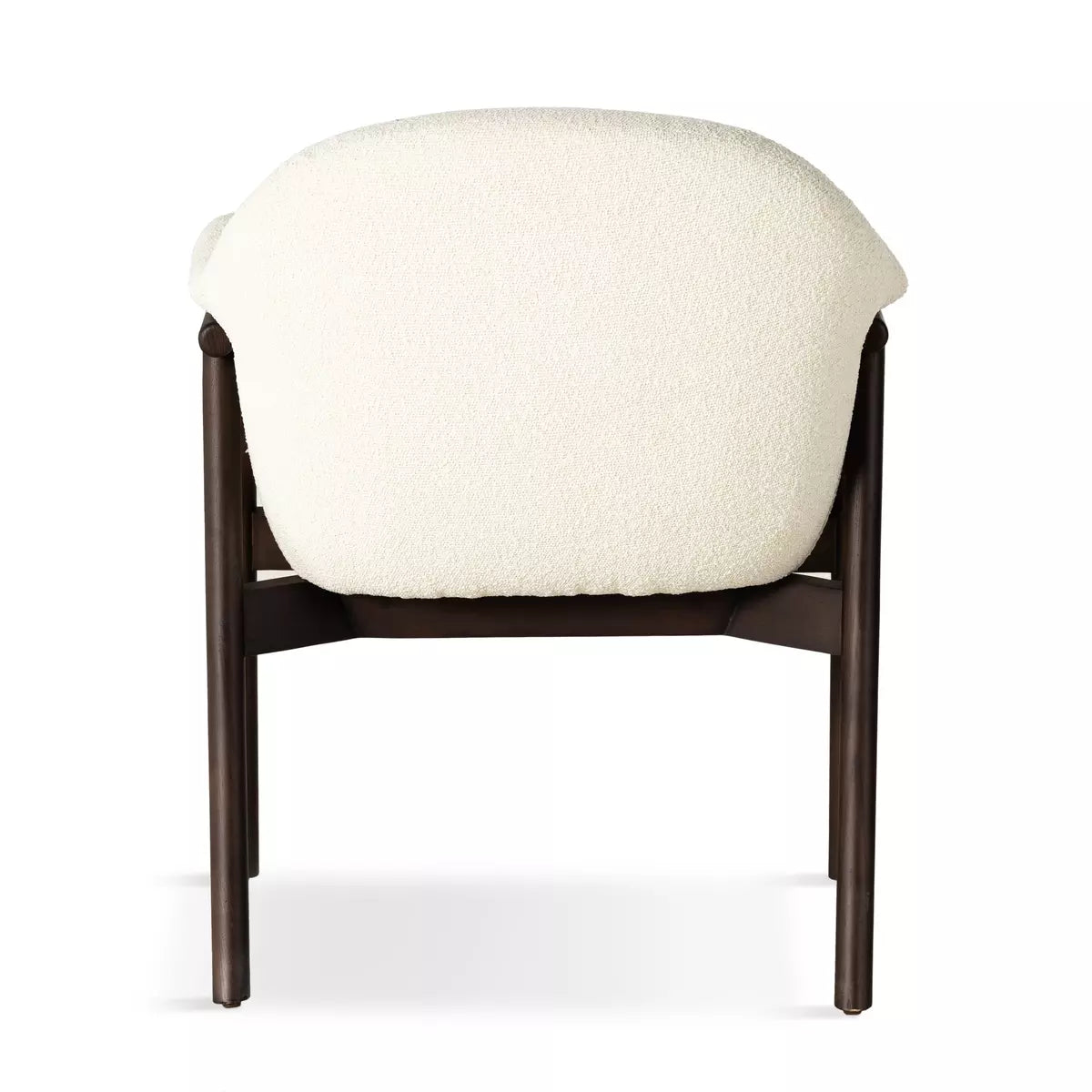 Sora Dining Armchair Fiqa Boucle Cream | BeBoldFurniture