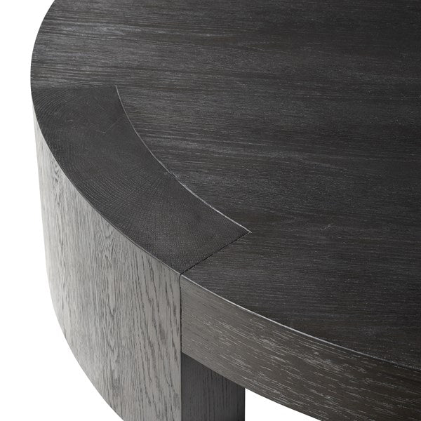 Sheffield Coffee Table Large Charcoal Oak Veneer | BeBoldFurniture