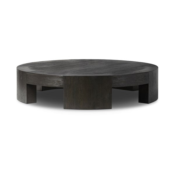 Sheffield Coffee Table Large Charcoal Oak Veneer | BeBoldFurniture