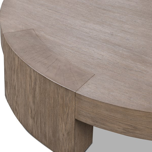 Sheffield Coffee Table Large Warm Natural Flat Oak Veneer | BeBoldFurniture