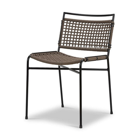 Wharton Outdoor Dining Chair Earth Rope | BeBoldFurniture 