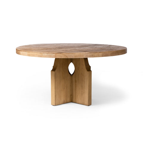 Allandale Round Dining Table Natural Elm