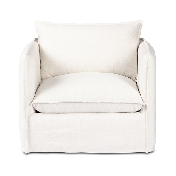 Andure Outdoor Swivel Chair Alessi Linen | BeBoldFurniture